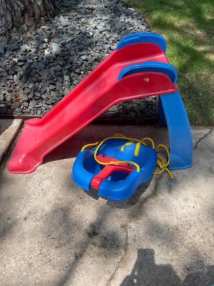 Photo of free Little Tikes Slide and Swing (Bellaire) #1