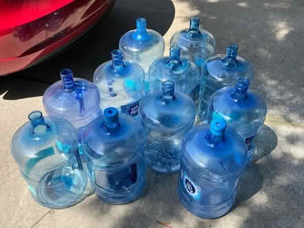 Photo of free 5 gallon empty water bottles (Mountain View nr train station) #1