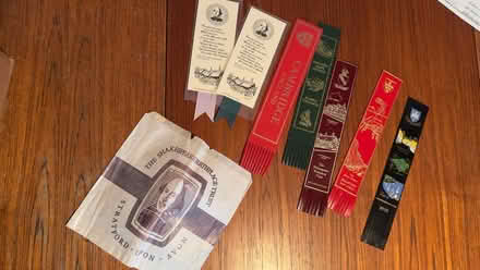 Photo of free Leather bookmarks (Eagle Hill) #1