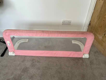 Photo of free Pink bed guard/safety rail (South Beddington SM6) #1