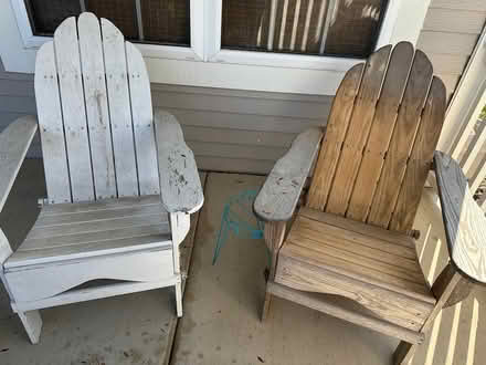 Photo of free Adirondack chairs two (Dundee & Hicks Palatine) #1