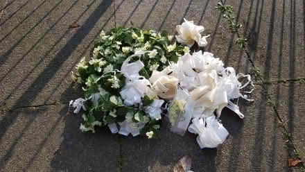 Photo of free Ribbons and flowers for wedding car (Orford WA2) #2
