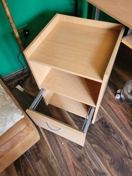 Photo of free Desk with pedestal and storage (Ashford TN23) #3