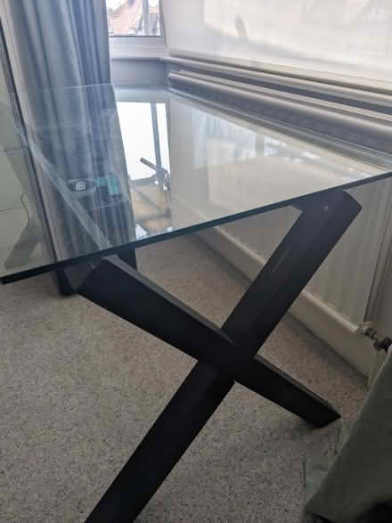 Photo of free Glass topped 4 seater dining table (Whitehawk BN2) #2
