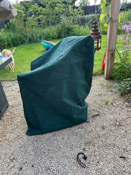 Photo of free 2 x garden chairs stack cover (Godalming GU7) #1
