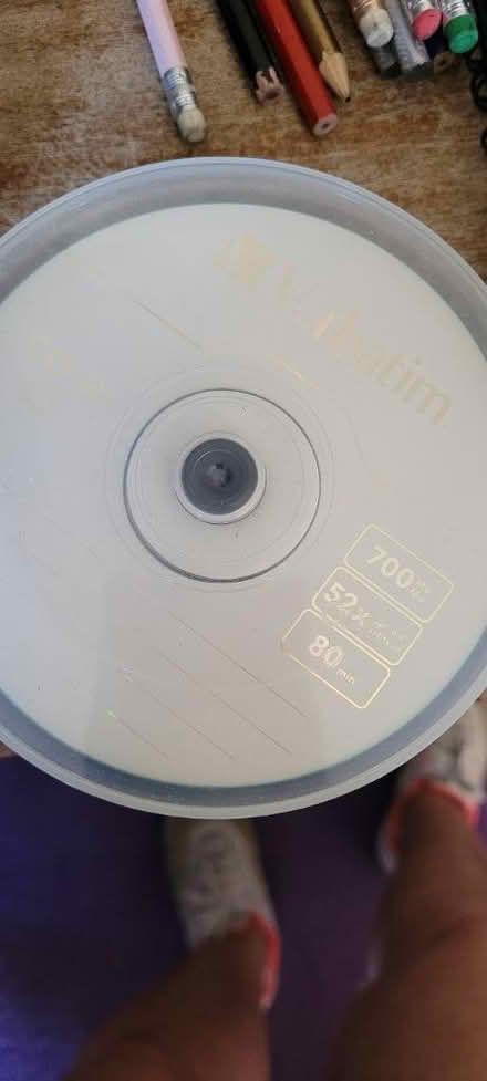 Photo of free Box of rewritable CDs (PO10) #1