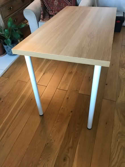 Photo of free IKEA "Linnmon" oak effect table (Bennett's Cross TQ9) #1