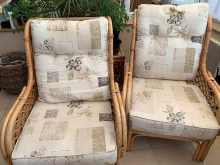 Photo of free Cane conservatory chairs (Mount Pleasant SY1) #2