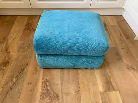 Photo of free Pouffe / Footstool with storage (Lamborough Hill OX13) #1