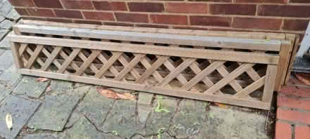 Photo of free fence posts, trellis, post caps (windsor-maidenhead-freegle CGA SL6) #2