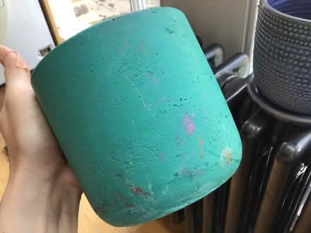 Photo of free Green plant pot (Essex Road N1) #2