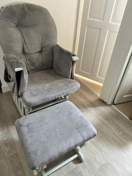 Photo of free Kub Rocking chair and footstool (BR3) #1