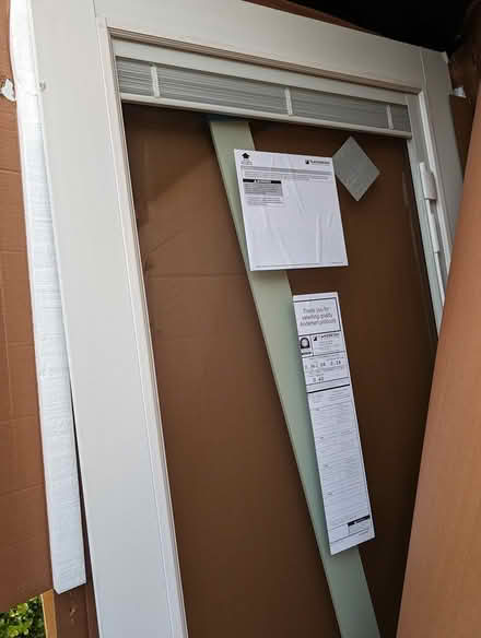 Photo of free Andersen sliding door panel--new (Eglon)