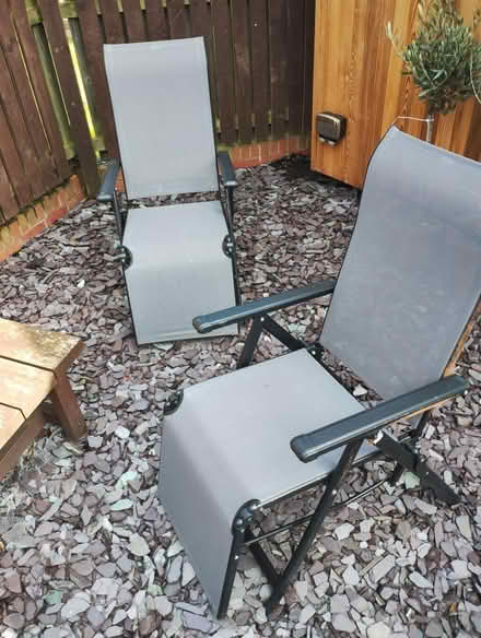 Photo of free Reclining Garden Chairs (two) (Pudsey LS28) #1