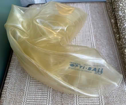 Photo of free Yoga ball, clear 65cm (Leytonstone E11) #2