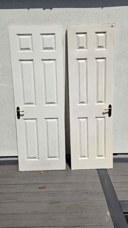 Photo of free Solid Wood Internal Doors x 2 (Garston WD25) #1