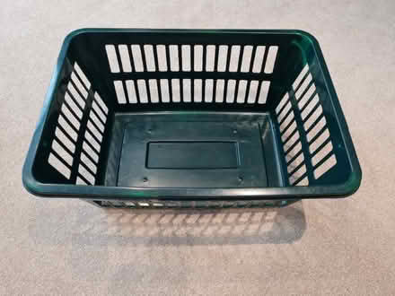 Photo of free 2 plastic laundry baskets (Peasedown St John CP) #2