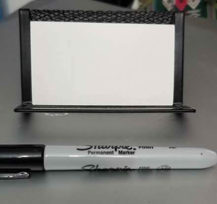 Photo of free buisness card holder (Barron Park) #1