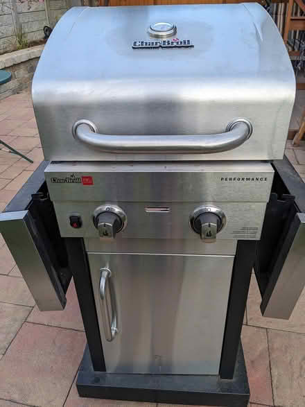 Photo of free Charbroil Infrared 2 burner grill (Cupertino Public Library) #2