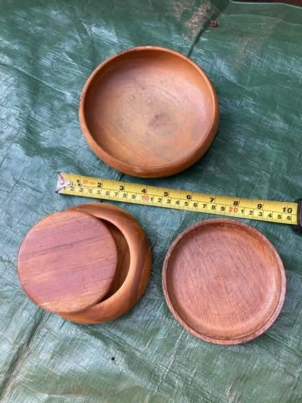 Photo of free Decorative wooden bowls (Ringwood BH24) #1