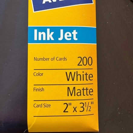 Photo of free Business Cards - Printable White (Boyds, close to Germantown.) #2