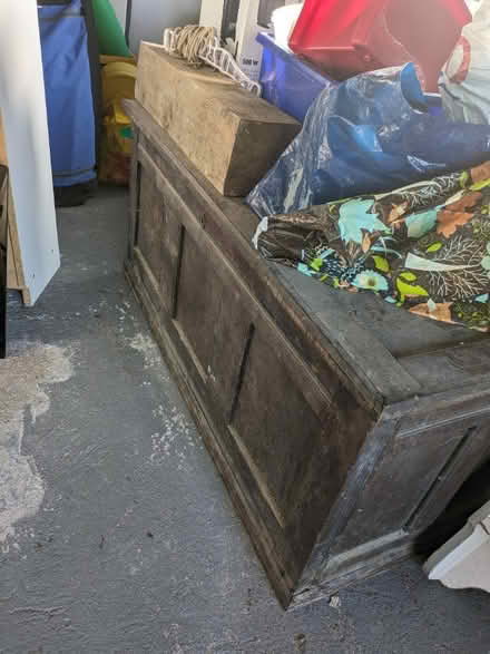 Photo of free Wooden trunk/box (Underbarrow LA8) #1