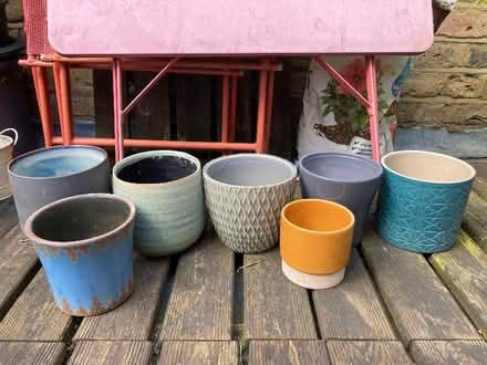 Photo of free House plant pots containers (Abbeville Village SW4) #1