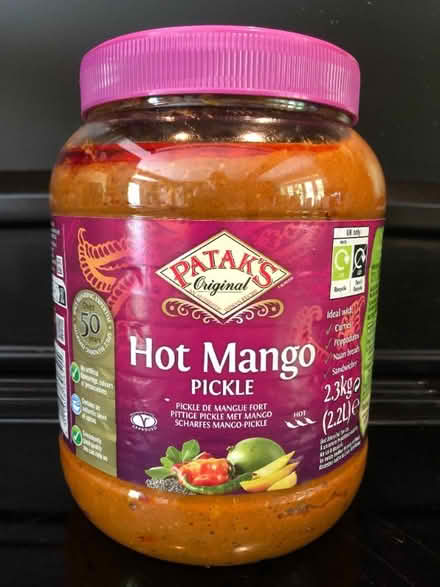 Photo of free Hot Mango Pickle, 2.3kg (2.2L) (Aymestrey HR6) #1