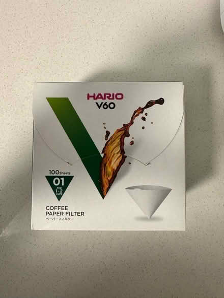 Photo of free Hario V60 Paper Coffee Filters (West End) #1