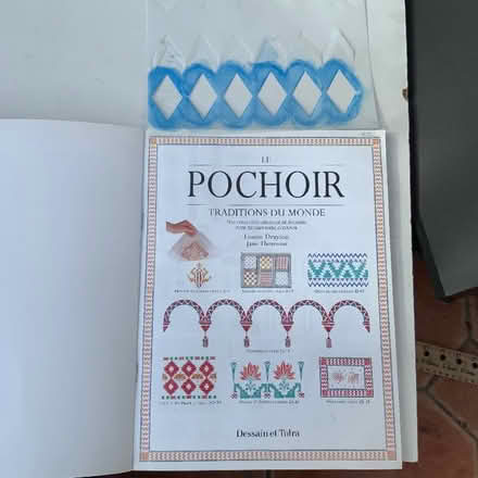 Photo of free Sencil book with stencil plastic templates (Surrey Heath GU15) #2