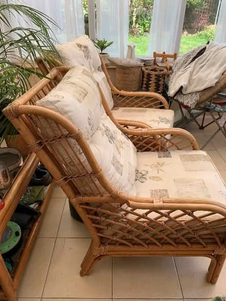 Photo of free Cane conservatory chairs (Mount Pleasant SY1) #1