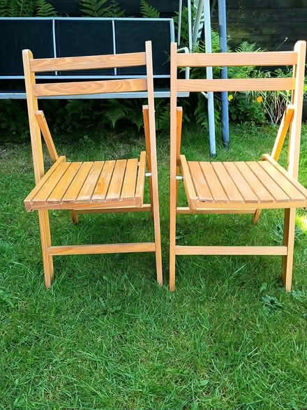 Photo of free Fold flat chairs (Swinton (M27)) #3