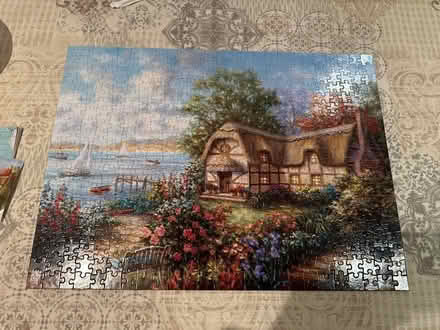 Photo of free 500 piece jigsaw puzzle (North Los Altos) #1
