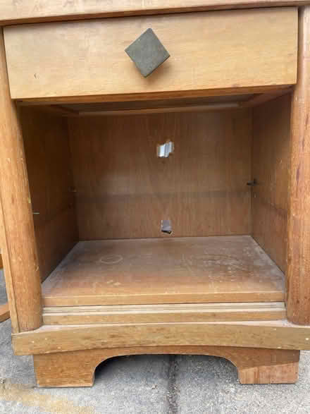 Photo of free Small solid wood side table (South Boulder) #3