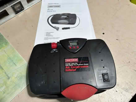 Photo of free Air Compressor inflator (Nashua near Rt 3 exit-7E) #1