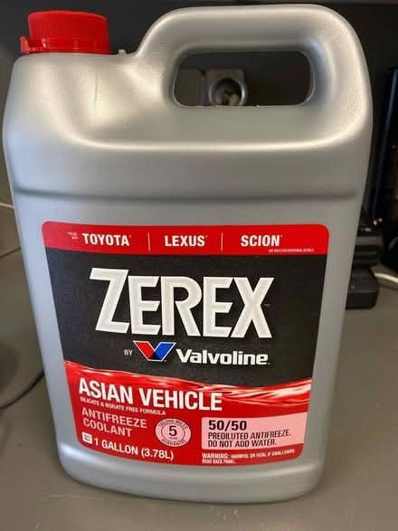 Photo of free Xerex Toyota Antifreeze (Phinney Ridge) #1