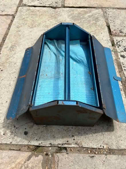 Photo of free Vintage Small Metal Tool Box (Mill Green AL7) #4