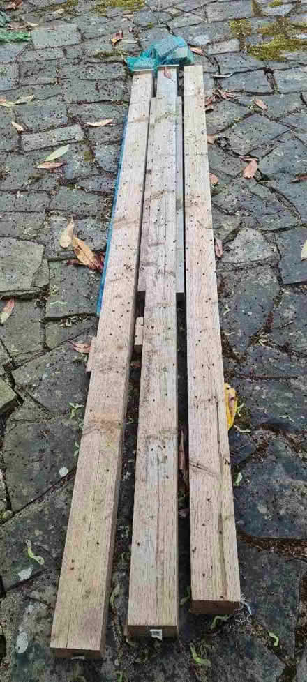 Photo of free fence posts, trellis, post caps (windsor-maidenhead-freegle CGA SL6) #1