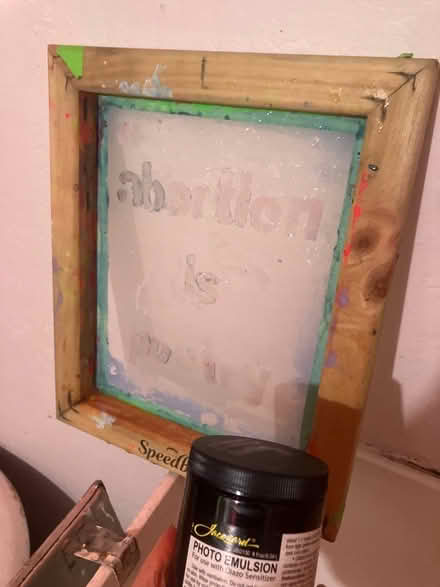 Photo of free Silkscreen and emulsion (Jack London Square) #1