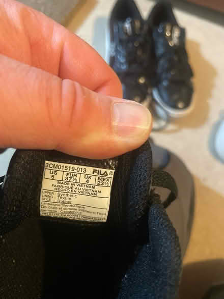 Photo of free Size 4 girls Fila Shoes (Maghull) #3