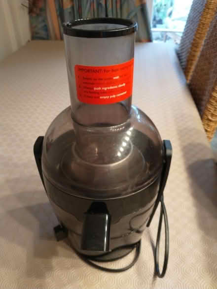 Photo of free Large juicer not working (North Hillingdon UB10) #3