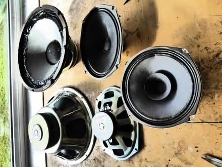 Photo of free Chassis loudspeakers - 13 total in 3 sets. Good quality with (Sharmans Cross B91) #1