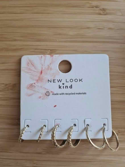 Photo of free New look earrings (Tranmere CH42) #1