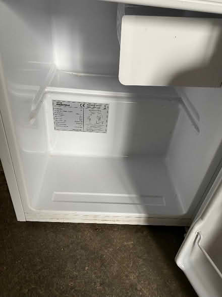 Photo of free Small white fridge suitable for bedsit or caravan (Bower Hinton TA12) #2