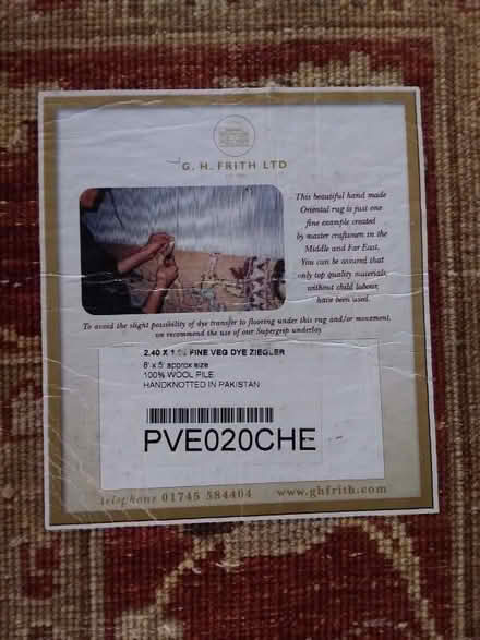 Photo of free Rug (Brocton ST17) #3