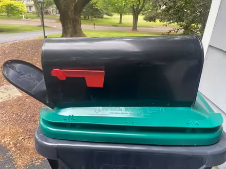 Photo of free Standard Metal Mailbox (Whitehouse Station) #1