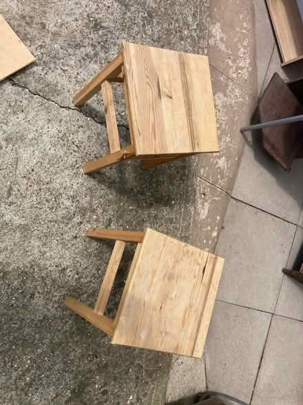 Photo of free Wooden stools (Ancaster) #1