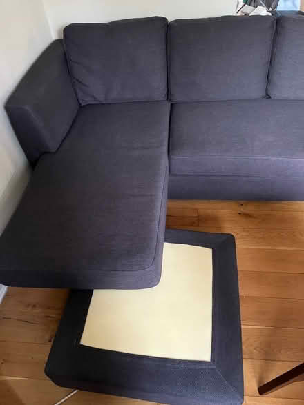 Photo of free Grey 3-seater L-shaped sofa (Walthamstow E17) #2