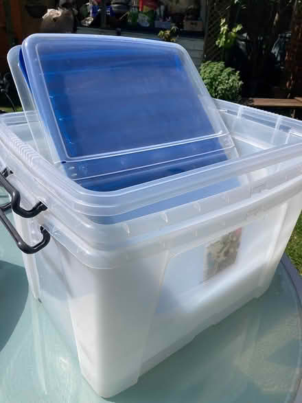 Photo of free Large plastic storage containers (Oxford OX3) #1