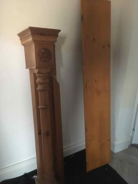 Photo of free Fire surround and mantlepiece/shelf (Ebbw Vale, NP23) #4